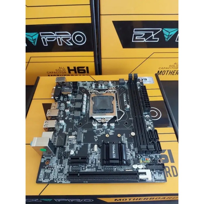 Motherboard ezpro h61 nvme (baru) - k-galaxy.com